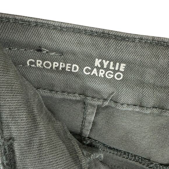 Liverpool Kylie Cropped Cargo Mid Rise Zipper Lower Leg Skinny Jeans Size 2 26 - Picture 10 of 11